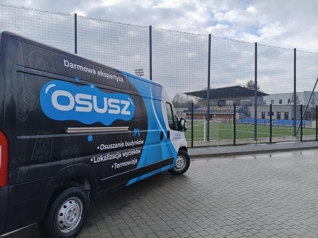 Osuszanie podposadzkowe w MCS w Chrzanowie