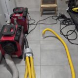 Osuszanie pod warstwami izolacji w Niepołomicach